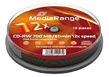 MediaRange MR235 CD-RW Disc 12x 700MB (10 St&uuml;ck)