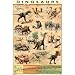 (24x36) Prehistoric Dinosaurs Educational Chart Poster