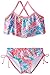 Kanu Surf Little Girls' Ariel Flounce Bikini Swimsuit