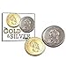 Magic Makers Gold & Silver Magic Coin Illusion by The ULTIMATE Trick for Any Skill Level Magician
