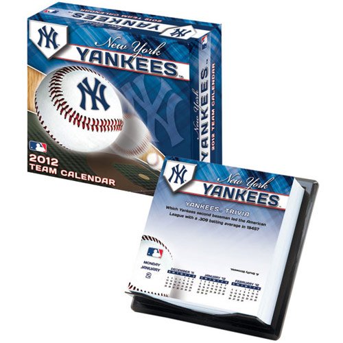 New York Yankees 2012 Daily Box Calendar