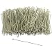 500 Hat Eye Pins White Loop Bead Earring Findings 21 Gauge