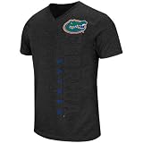 NCAA Florida Gators Clutch V-Neck Heathered T-Shirt - Charcoal (Small)