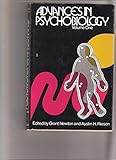 Advances in psychobiology. Vol.1