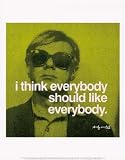 Everybody Art Poster Print by Andy Warhol, 11x14