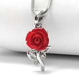 A Rose Without Thorns - Blooming Red Rose 17