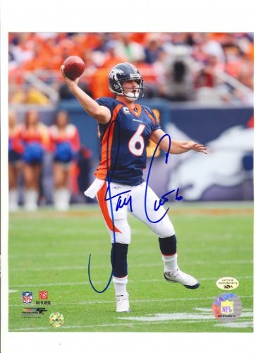 Jay Cutler Autographed/Hand Signed Denver Broncos 8x10 Photo