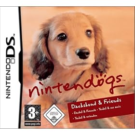 Nintendogs Miniature Dachshund DS Lite DSi Game NEW UK