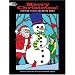 Merry Christmas! Stained Glass Coloring Book (Holiday Stained Glass Coloring Book)