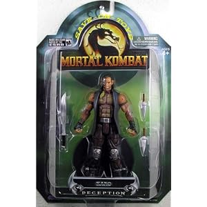 Mortal Kombat Shaolin Monks Series 3 Action Figure Kano by Mortal Kombat