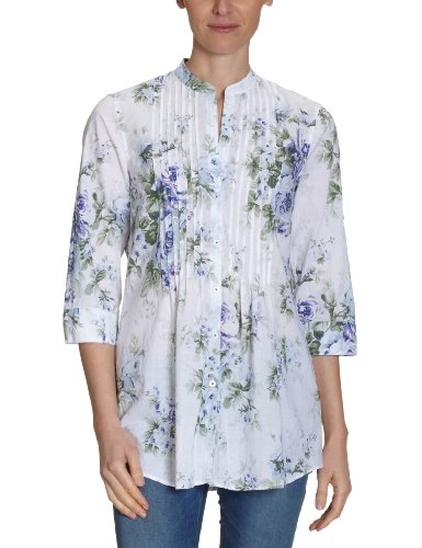 Seidensticker Damen Bluse Regular Fit, 376591, Gr. 44, Wei&szlig; (43) Preisvergleich