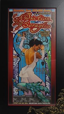 "Seraglio" in Hand-Decorated Frame