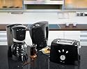 Clatronic FS 3221 Frühstücksset 3-in-1, schwarz