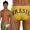 Andrew Christian Brasil (Brazil) Tricolor Bikini Swimwear