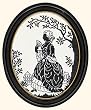 Eva Rosenstand Silhouette Woman 12-375 Cross Stitch Kit