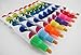 Moderne Basics Set of 8 Chalk Markers for Whiteboard, Blackboard, Glass & Vinyl Labels Includes Set of 42 Piece 3