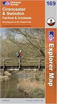 Cirencester and Swindon, Fairford and Cricklade (OS Explorer Map)