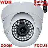 Vandalproof IR Dome SV368ZW. Professional indoor dome camera, 1/3