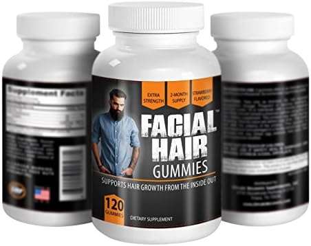 Facial Hair Growth Gummies (2-Month Supply)
