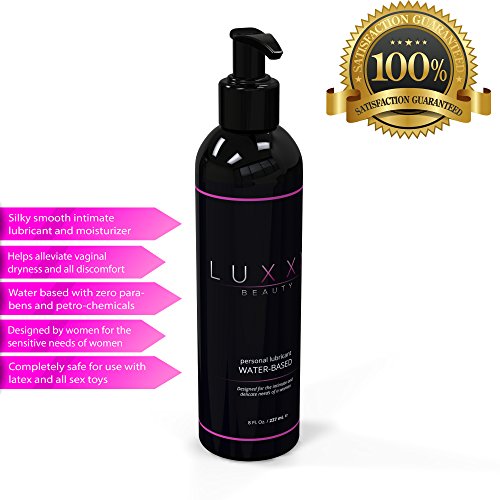 Premium Intimate Lubricant by Luxxx Beauty (8 fl oz) WaterBased
