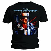 Bravado  Terminator - Half Face - Black - Mens t-shirt  Black