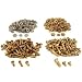 400 Clock Bell Case Screws Clock Spare Nuts Brass Part