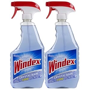 Windex Cleaners, Crystal Rain, 2 Count