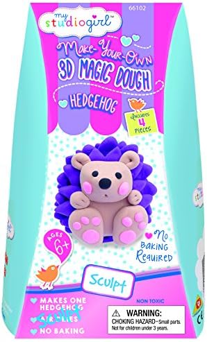 My Studio Girl 3D Magic Dough Hedgehog Building Kit