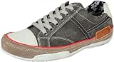 Produkt-Bild: ConWay Herren Sneaker Halbschuhe aus Leder schwarz