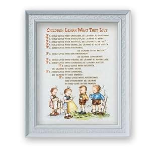 Amazon.com: Children Learn What They Live: Posters &amp; Prints