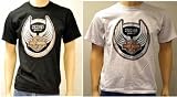 Harley-Davidson® Mens 100% cotton T-shirt with 105th Anniversary Logo on front and Graphic on back-LIMITED EDITION. 100% Cotton. Black-EB40, White-EB50.