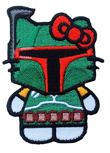 Velcro Hello Boba Fett Kitty Star Wars Empire Morale Patch by Titan One