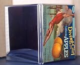 Diving Brand California Apples Vintage Fruit Crate Label Advertising Metal Cigarette Case ID Holder Wallet