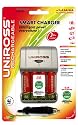 Uniross Smart Charger + 4 x AA Multi Usage Long Life Batteries