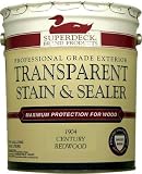 DUCKBACK DP-1904-5 250 VOC COMPLIANT CENTURY REDWOOD TRANSPARENT STAIN SIZE:5 GALLONS.