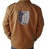 Voguebridal Attack on Titan Advancing Giants LongJacket&Cloak Costume,Men,L