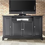 Crosley Furniture Newport 60" TV Stand in Black Finish