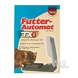 Trixie 24371 Futterautomat TX1, 300 ml/15 × 7 × 24 cm, granit / schwarz