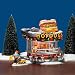 Department 56 Snow Village Frankys Hot Dogs
