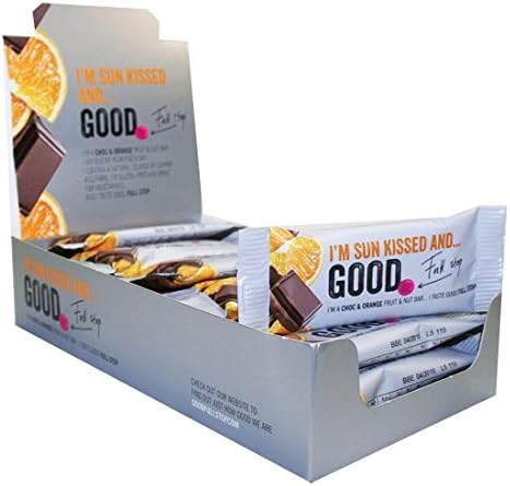 Good Full Stop Choc Orange Bar 35g (Pack of 20)