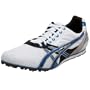 ASICS Men's Hyper LD Track & Field Shoe,White/Brilliant Blue/Black,12 D US