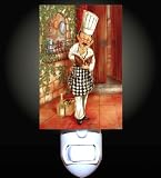 Italian Chef Decorative Night Light