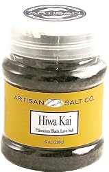 Hawaiian Lava Black Sea Salt - 9 oz