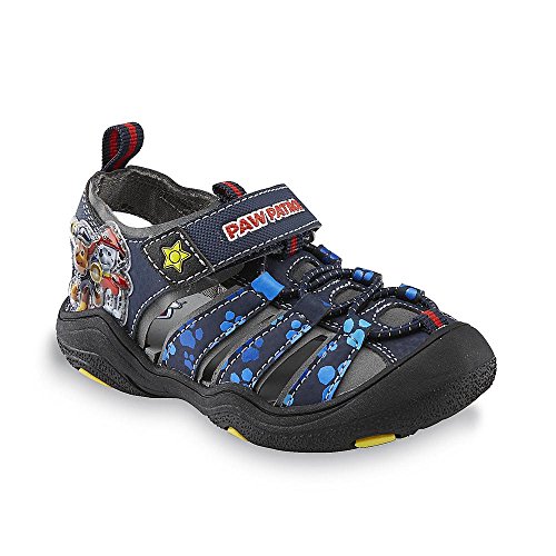 Nickelodeon Toddler Boy's PAW Patrol Chase & Marshall Blue Fisherman Sandal
