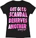 Gossip Girl Good Scandal Deserves Another Black Tee T-shirt