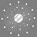 Galaxy Wall Clock 24"