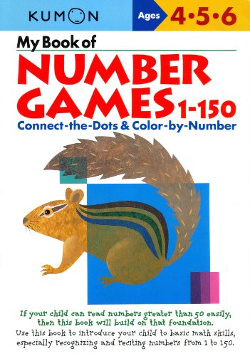 My Book of Number Games 1-150 (Kumon Workbooks)