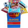 Color Me Crazy Playtime Snacks & Activity Gift Bag Set - A Great Gift Basket For Kids! Best Prices