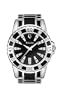 Bulova Men's 98E107 Diamond Accented Case Bracelet Black Dial Watch
