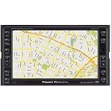 Power Acoustik PAVN-7210 6.5-Inch Touch Screen In-Dash Navigation System with AM/FM Radio and DVD Player